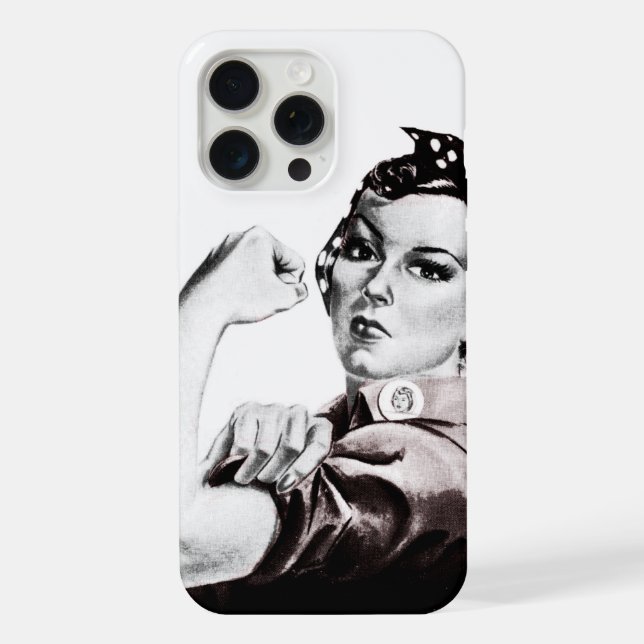 Capa de iPhone Case-Mate Rosie, a Rebitadeira (Verso)