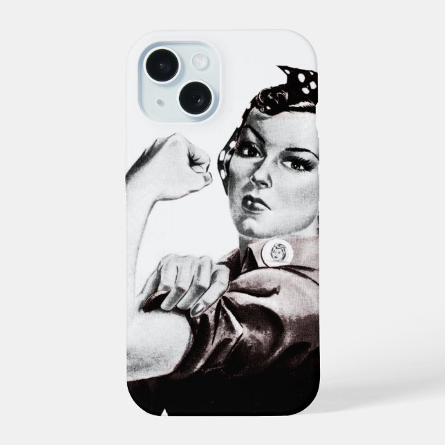 Capa de iPhone Case-Mate Rosie, a Rebitadeira (Verso)