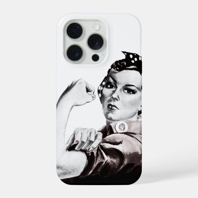 Capa de iPhone Case-Mate Rosie, a Rebitadeira (Verso)