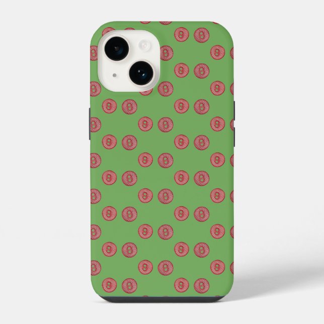 Capa de iPhone Case-Mate simples e fofa com botões (Verso)
