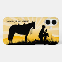 Capa de iPhone Christian Cowboy