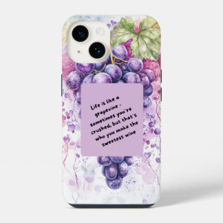 Capa de iPhone Citação de Frutas – Motivacional Di