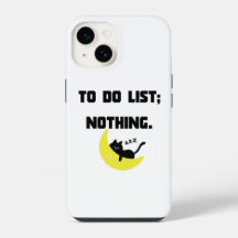 Capa de iPhone com citação engraçada 'LISTA DE TAR