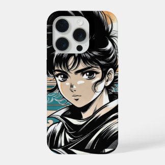 Capa de iPhone com Estética de Anime Retrô