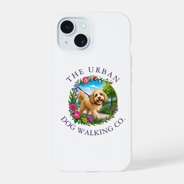 Capa de iPhone com Logotipo Personalizado para Pas (Verso)
