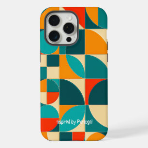 Capa de iPhone com Padrão de Azulejo Português Mod