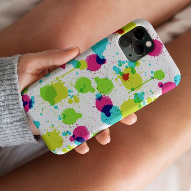 Capa de iPhone com respingo de tinta (Paint Splash Iphone Case)