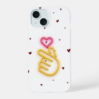 Capa de iphone coração