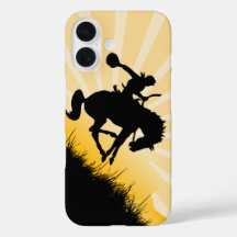 Capa de iPhone de Cowboy de Rodeio