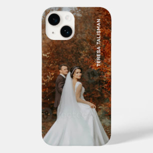 Capa de iPhone de fotografia minimalista com foto