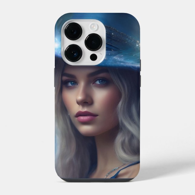 Capa de iPhone Dreamy Blue Marble (Verso)