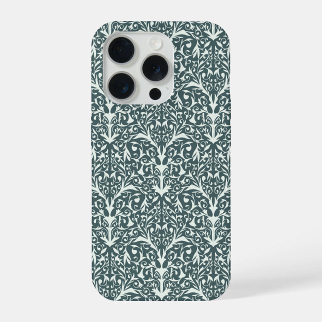 Capa de iPhone Florais Inspirada em Art Nouveau -  (Verso)
