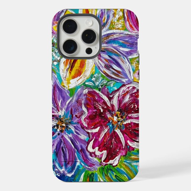 Capa de iPhone Floral (Verso)