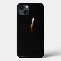 Capa de iPhone Fogo de Artifício Dourado