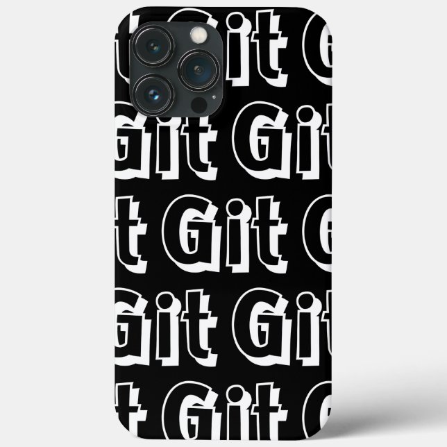 Capa de iPhone Git Case-Mate (Verso)
