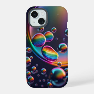 Capa de iPhone Gota de Arco-íris