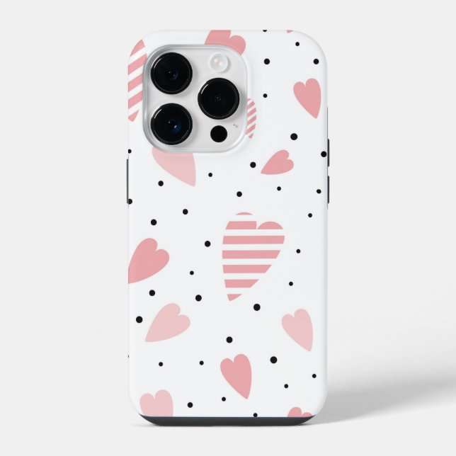 Capa de iPhone Hearts Case-Mate (Verso)