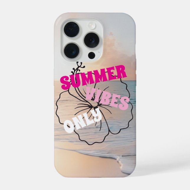 Capa de IPhone Hibiscus Summer (Verso)