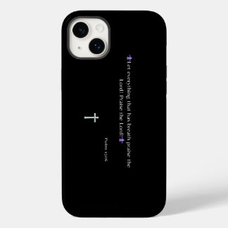 Capa de iPhone / iPad com versículo da Bíblia Salm
