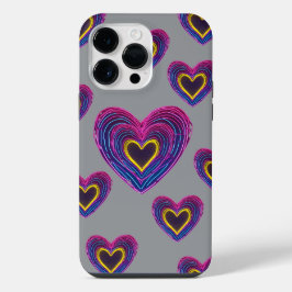 Capa de iPhone / iPad Coração Anatômico Neon