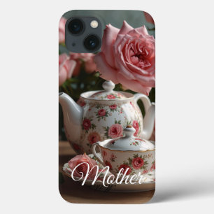 Capa de iPhone / iPad de Chá de Rosa de Repolho Ro