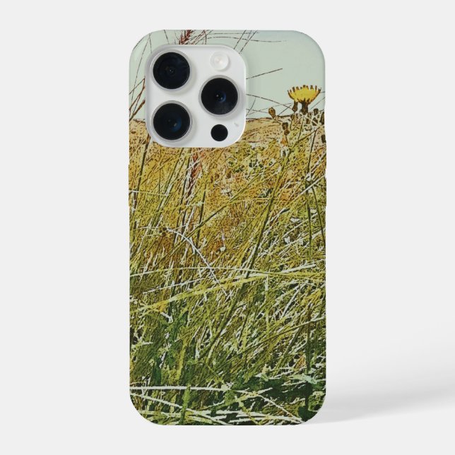 Capa de iPhone / iPad "Flores selvagens" (Verso)