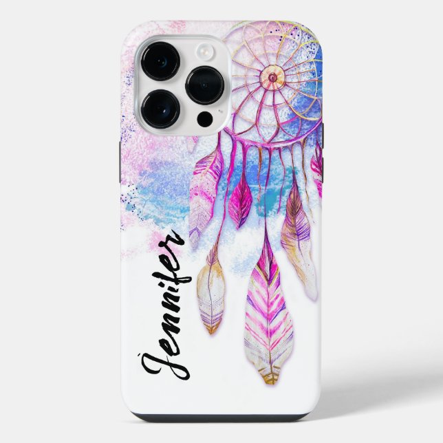 Capa de iPhone / iPad Personalizada Dreamcatcher (Verso)