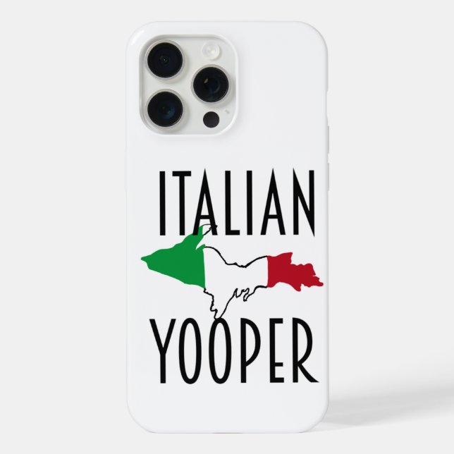 Capa de iPhone Italian Yooper (Verso)