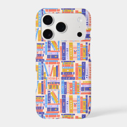 Capa de iPhone livresca - Padrão de Biblioteca Ilu