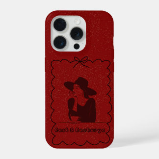 Capa de iPhone Menina Aconchegante Bebendo Café