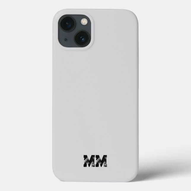 Capa de iPhone Minimalista Moderna (Verso)