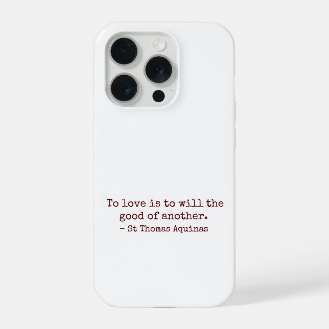 Capa de iPhone Para Amar é Querer o Bem de Outro (Verso)