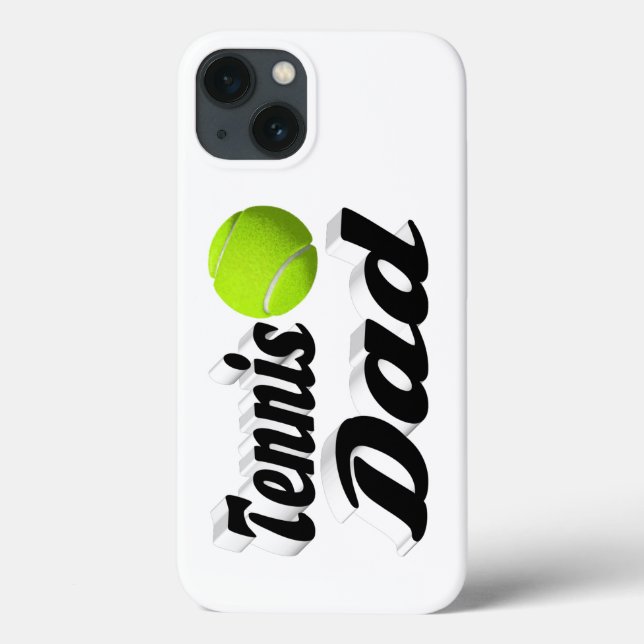Capa de iPhone para Pai de Tenista (Verso)