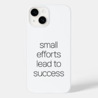 Capa de iPhone Pequenos Esforços