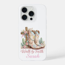 Capa de iPhone Personalizada Caminhada pela Fé