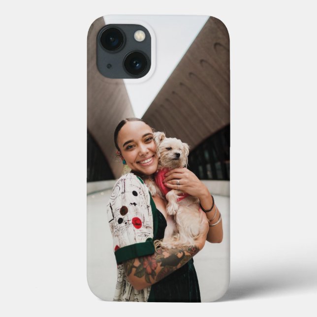 Capa de iPhone Personalizada com Foto Customizada (Verso)