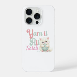Capa de iPhone Personalizada Yarn it All 