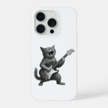 Capa de iPhone Rocker Cat