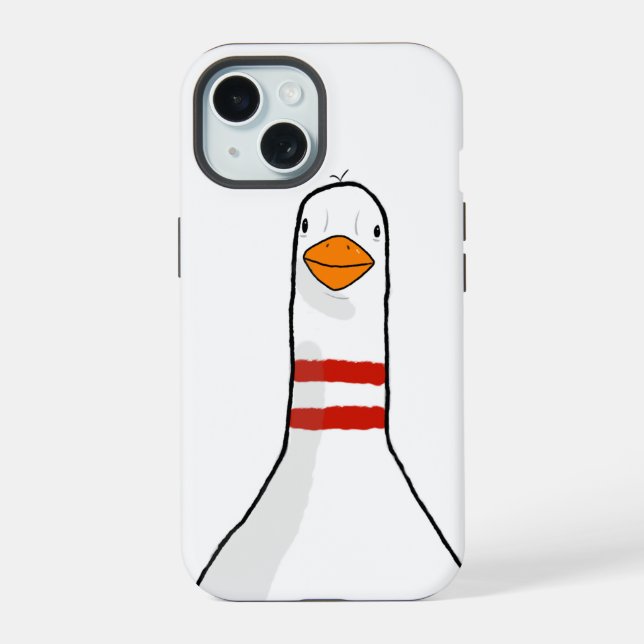 Capa de iPhone Silly goose  (Verso)