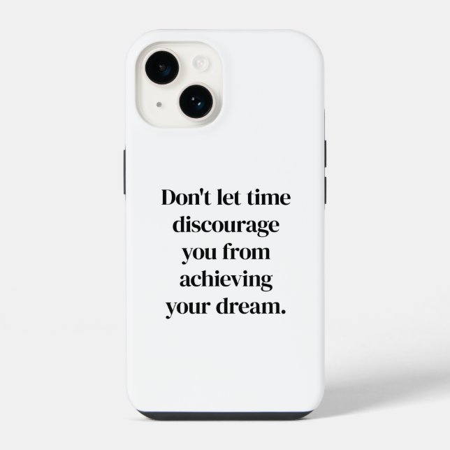 Capa de iPhone Sonho Realizado (Verso)