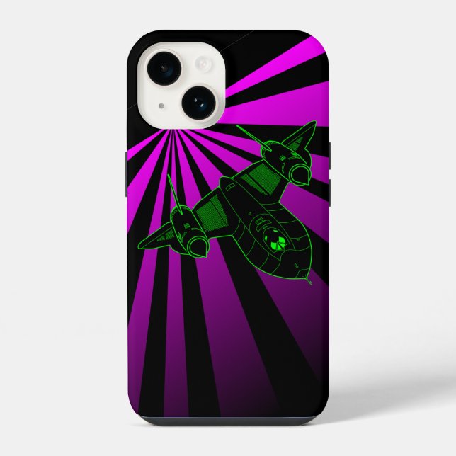 Capa de iPhone SR-71 Blackbird (Verso)