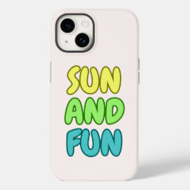 Capa de iPhone Sun And Fun Tough