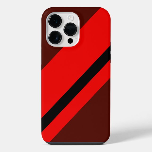 Capa de iPhone Vermelha Hot Rod (Verso)