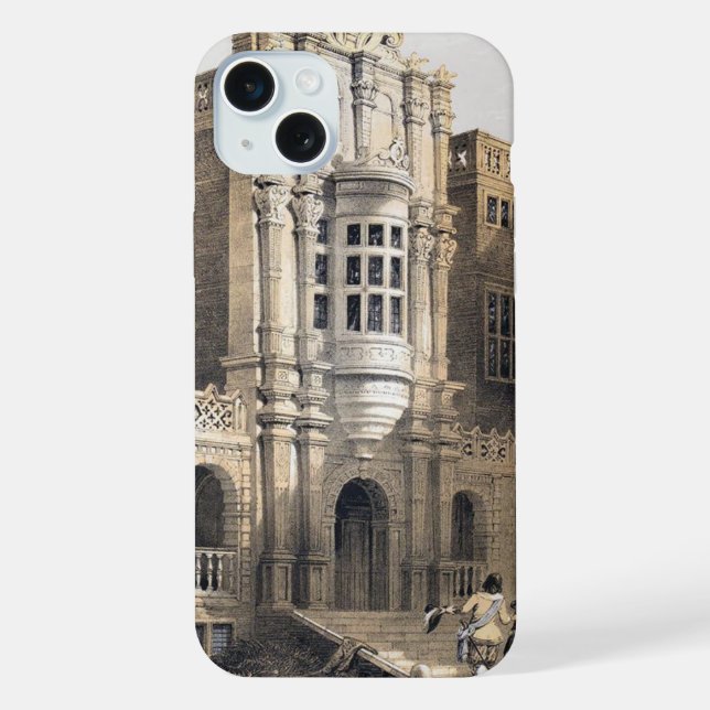Capa de iPhone Vintage Bramshill House (Verso)