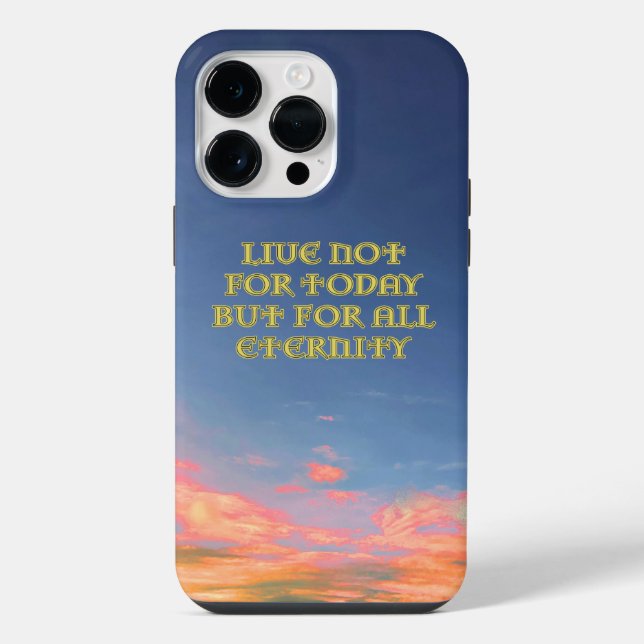 Capa de iPhone "Viva Não Para Hoje" (Verso)
