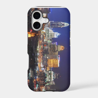 Capa de ipod que caracteriza a skyline de