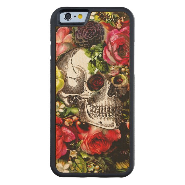 Capa De Madeira Para iPhone, Carved Caixa da madeira da lembrança (Verso)