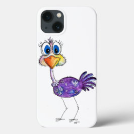 Capa de Ostriz Roxa Feliz e Fantasiosa Case-Mate