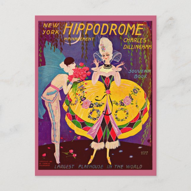 capa de programa do Hippodrome de Nova York dos an (Frente)