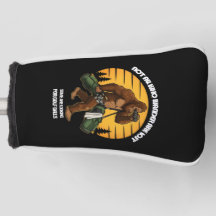 Capa de Putter Bigfoot Engraçada